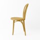 Chaise bistrot N°18 camel de profil