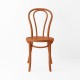 Chaise bistrot N°18 terracotta de face
