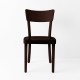 Chaise Filby chocolat de face