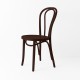 Chaise bistrot N°18 chocolat