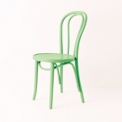 Chaise bistrot N°18 vert pistache