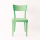 Chaise Filby vert pistache de face