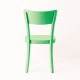 Chaise Filby vert pistache de dos