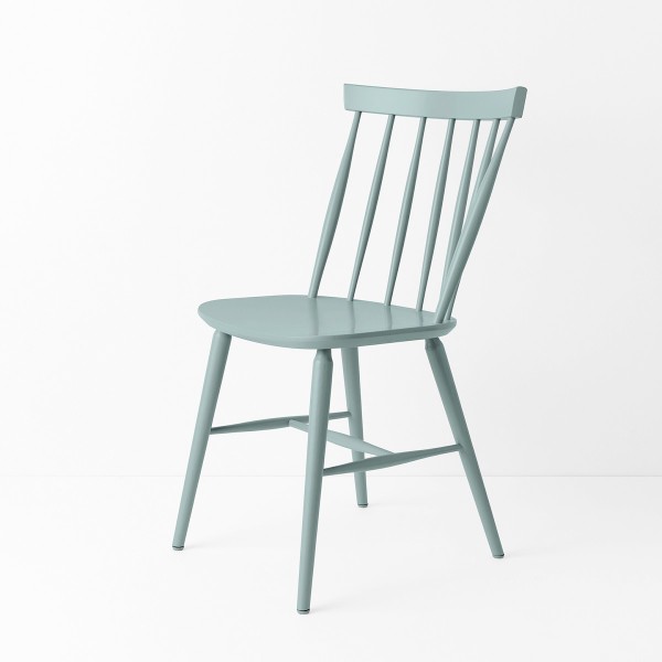 Chaise scandinave bleu gris
