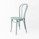 Chaise bistrot N°18 bleu gris