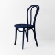 Chaise bistrot N°18 bleu nuit