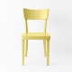 Chaise Filby jaune de face