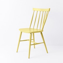 Chaise scandinave jaune