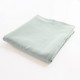 drap housse 100% lin bleu glacier