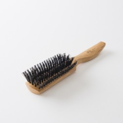 brosse à cheveux lissoir bois sanglier