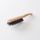 brosse à cheveux lissoir bois sanglier vue de dessus