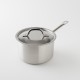 casserole "office" inox brossé 20 cm avec son couvercle