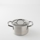 braisière "chef" inox brossé 20 cm avec son couvercle en option