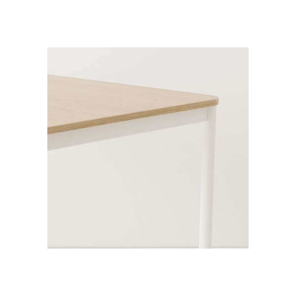 Table 100x60 choix 6 coloris blanc