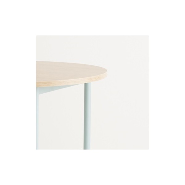 Table 100x60 choix 6 coloris bleu pastel