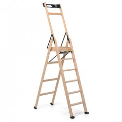 echelle 6 marches pliante en bois