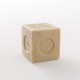 cube savon Marseille sans palme 400 g vue autre face