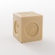 cube savon Marseille sans palme 600 g vue autre face