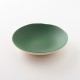 assiette pasta 23 cm en grès coloris cresson de chez Jars Céramistes