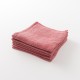 serviette lin épais rouge de chez Lapuan Kankurit