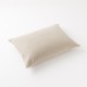 housse de coussin 50x70 en lin lourd naturel