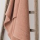 plaid 130x200 en lin lourd terracotta