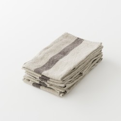 torchon doux lin lavé naturel de chez Charvet Editions