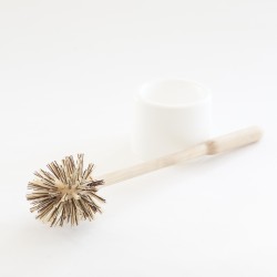 brosse WC Iris Hantverk en bouleau huilé et poils en mélange bassine chiendent