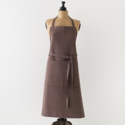 tablier d'office bleu brun chocolatier de chez Charvet Editions