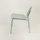 fauteuil Easy ton/ton celadon vue de côté