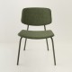 fauteuil Easy ton/ton vert vue de face