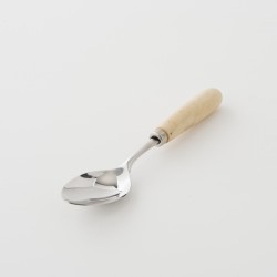 cuillère à soupe inox manche en buis