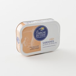sardines au beurre de baratte bio par La Compagnie Bretonne