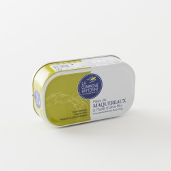 Filet de maquereau à l'huile d'olive bio par La Compagnie Bretonne