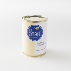 Soupe de poisson traditionnelle de la compagnie bretonne boite de 404 g