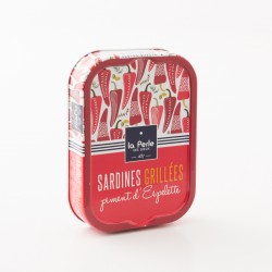 Sardines grillées au piment d'Espelette par La Perle Des Dieux