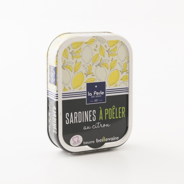 Sardines à poêler au citron par La Perle Des Dieux