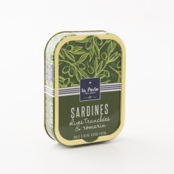 Sardines aux olives tranchées et au romarin par La Perle Des dieux