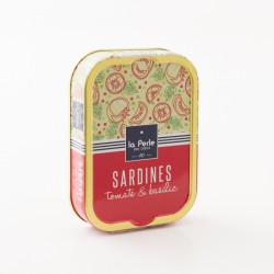 Sardines à la tomate et au basilic par La Perle Des Dieux