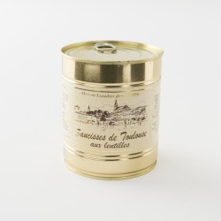 Saucisses de Toulouse aux lentilles conditionnement 840 g