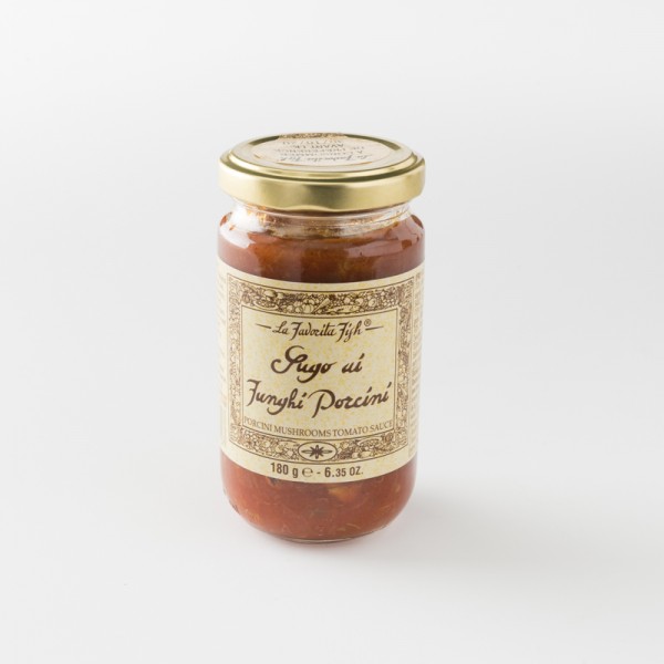 Sauce tomate italienne aux cèpes La Favorita Fish en pot de 180g