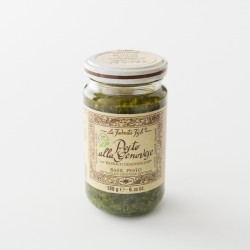 Véritable pesto genovese au basilic AOP par La Favorita Fish en pot de 180g