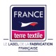 Couverture en laine sans teinture reversible alpage de chez Poyet Motte fabriquée en France