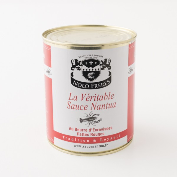 Sauce Nantua par Nolo frères en boite de 820g