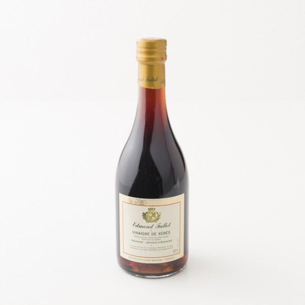 Vinaigre de Xérès AOP par Edmont Fallot en bouteille de 50cl