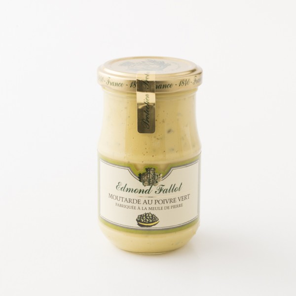 Moutarde au poivre vert Edmont Fallot en pot de 210g