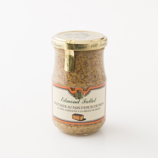 Moutarde au pain d'épice Edmont Fallot en pot de 210g