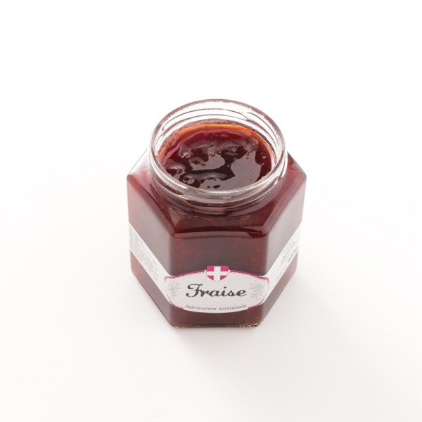 Confiture traditionnelle de fraise Savoa  détail