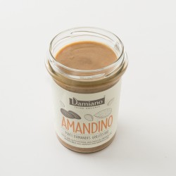 Amandino purée d'amandes grillées bio Damiano en pot de 275 g détail