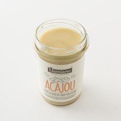 Acajou purée de noix de cajou bio Damiano en pot de 275g détail